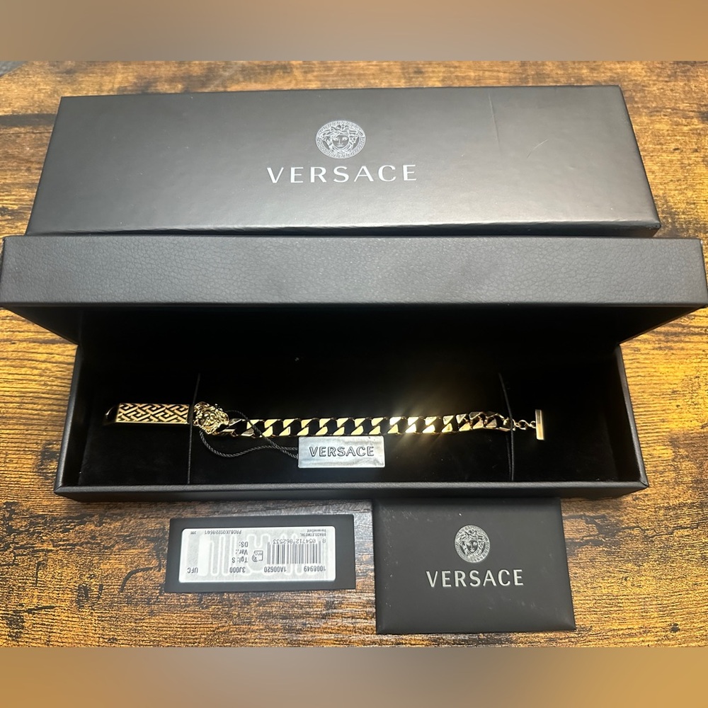 Versace La Greca Medusa bracelet